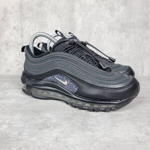 Nike Air Max 97 Black Womens Size‎ 7 Shoes Sneakers Anthracite Pewter DH0558-001